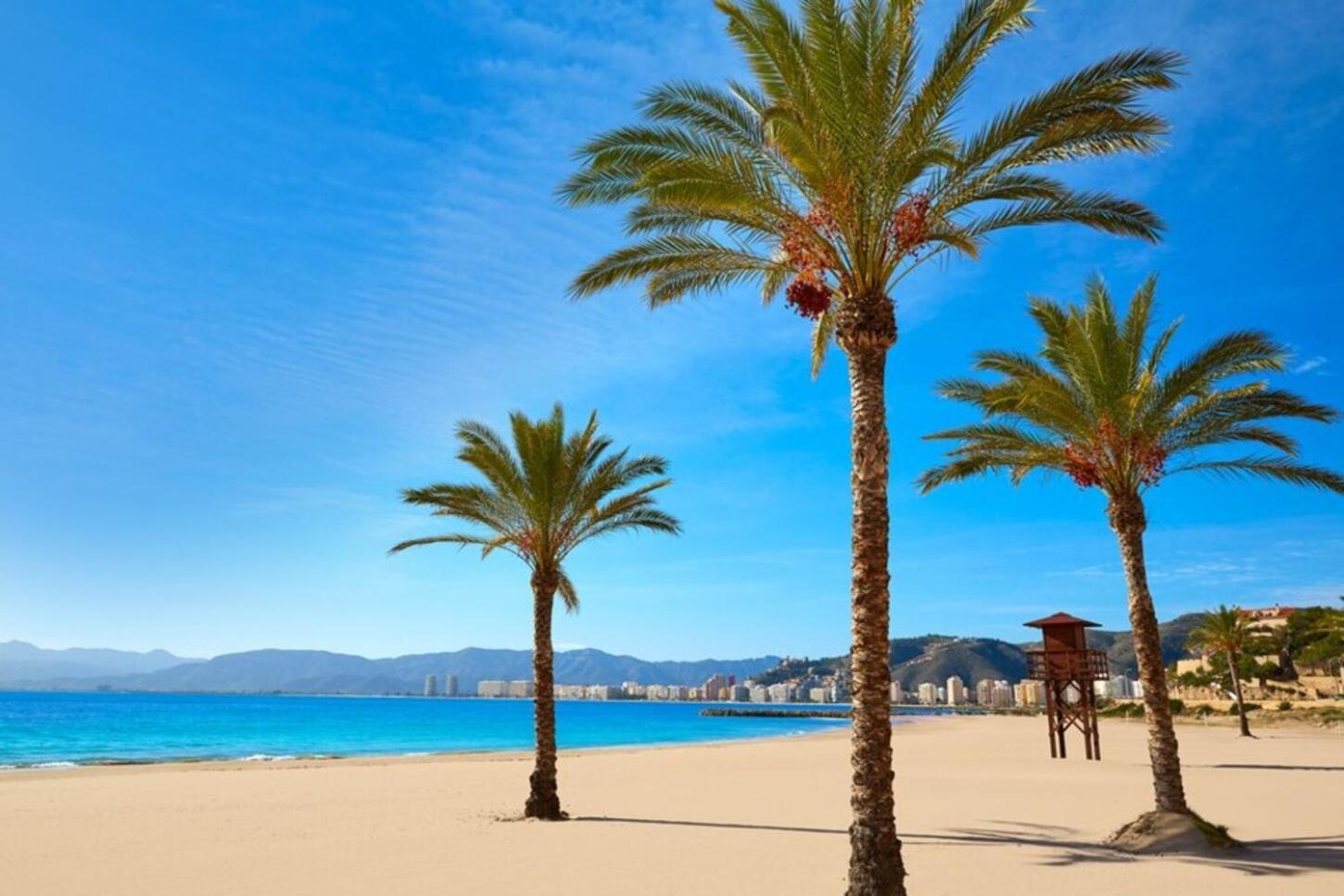 Nuevo, Primera Linea De Playa, Con Piscina Y Vistas Al Mar Cullera Bagian luar foto